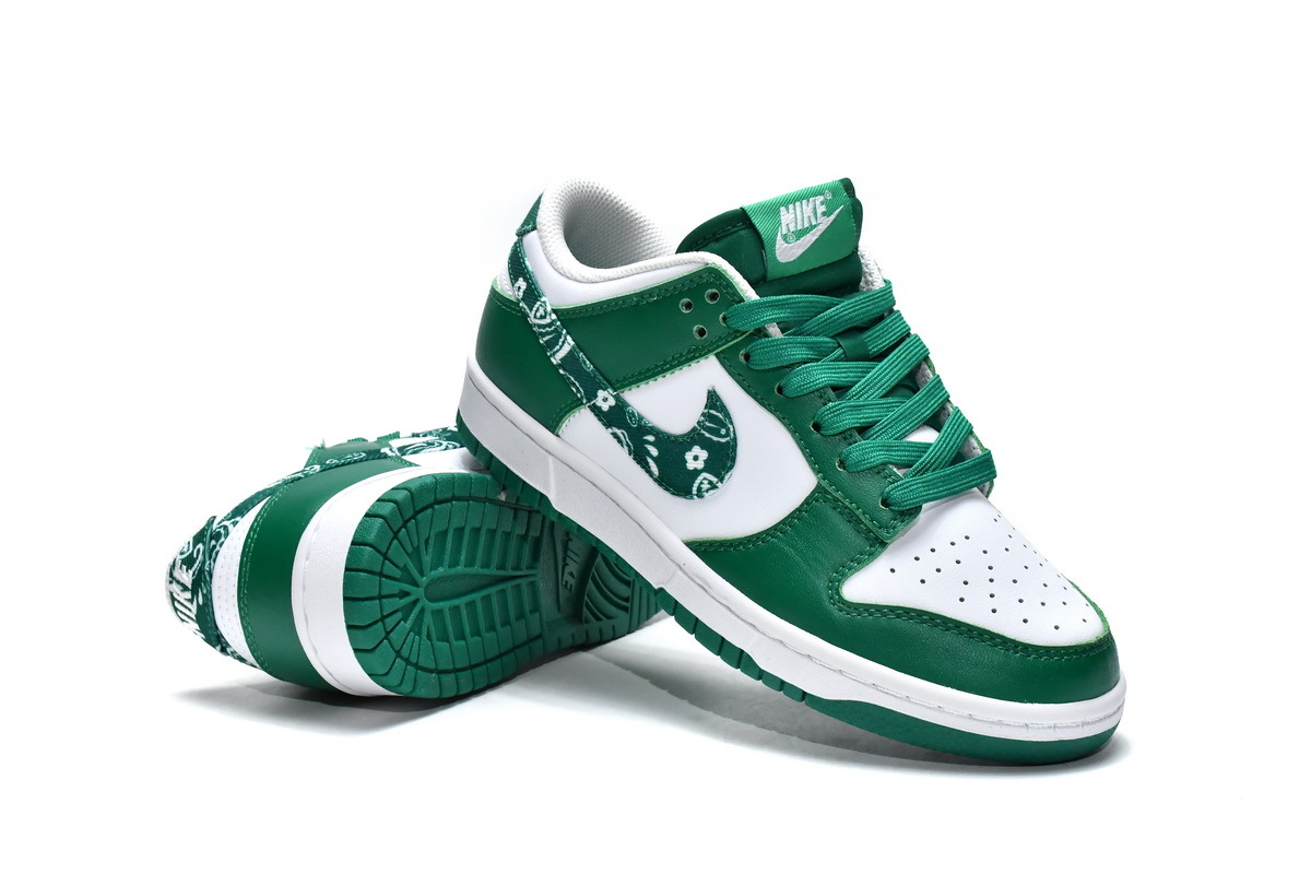 OG Dunk Low Essential Paisley Pack Green (W)，DH4401-102