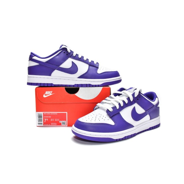 OG Dunk Low Retro Court Purple，DD1391-104