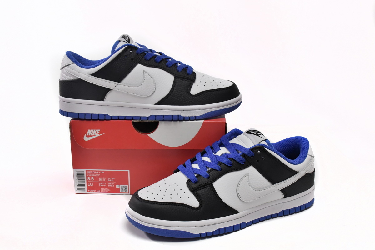 OG Dunk Low White Black Royal,FD9064-110