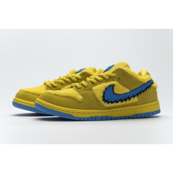 OG Dunk SB Low Grateful Dead Bears Yellow, CJ5378-700