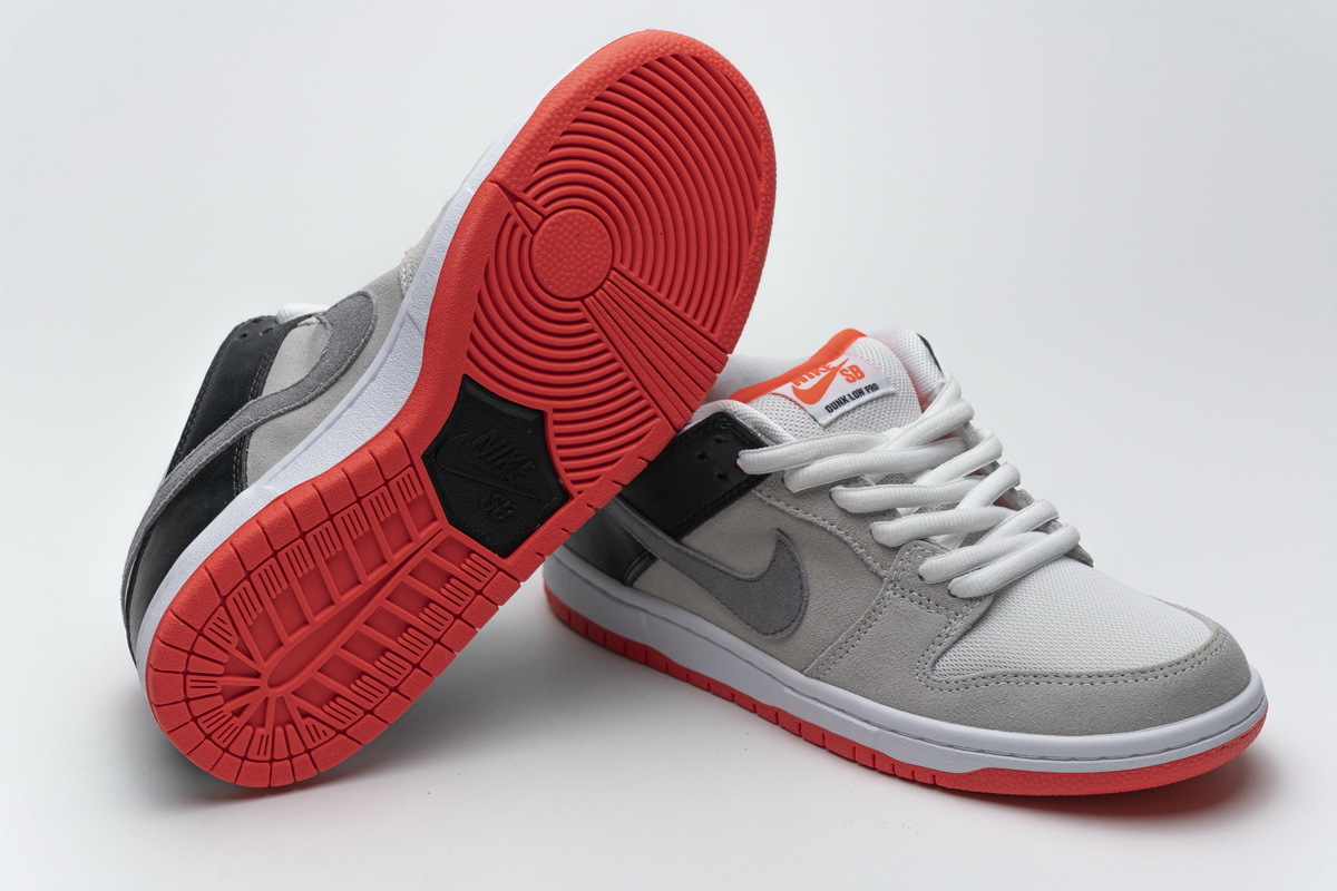 OG Dunk SB Low Infrared Orange Label, CD2563-004