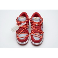 OG Dunk SB Low Off-White University Red, CT0856-600