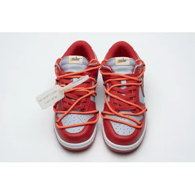 OG Dunk SB Low Off-White University Red, CT0856-600 02