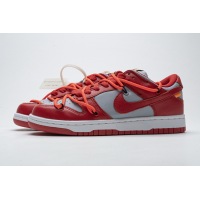 OG Dunk SB Low Off-White University Red, CT0856-600