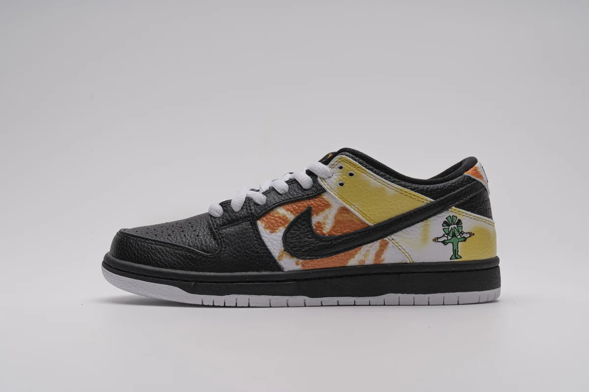 OG Dunk SB Low Raygun Tie-Dye Black, BQ6832-001