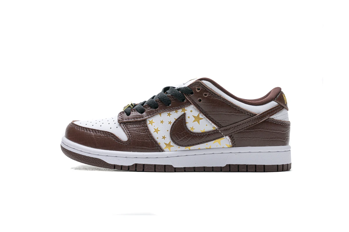 OG Dunk SB Low Stars Barkroot Brown (2021), DH3228-103