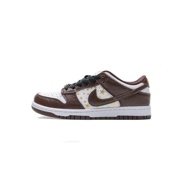 OG Dunk SB Low Stars Barkroot Brown (2021), DH3228-103