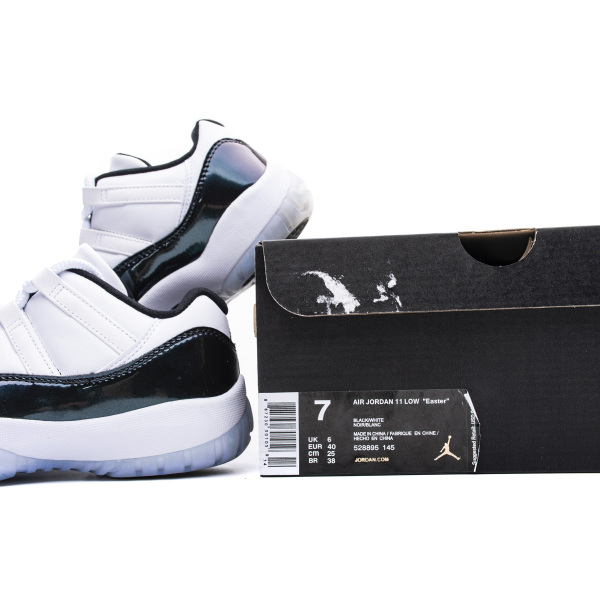 OG Jordan 11 Retro Low Iridescent, 528895-145