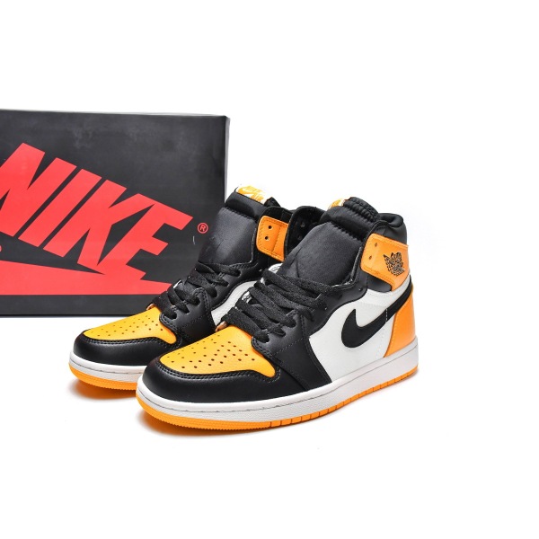 OG Jordan 1 High OG Yellow Toe，555088-711