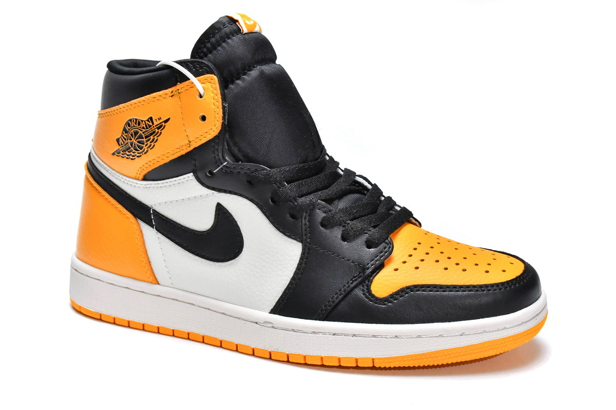 OG Jordan 1 High OG Yellow Toe，555088-711