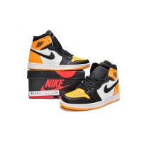 OG Jordan 1 High OG Yellow Toe，555088-711