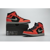 OG Jordan 1 Mid Black Cone, 554724-062