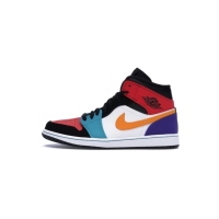 OG Jordan 1 Mid Bred Multi-Color, 554724-125