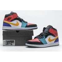 OG Jordan 1 Mid Bred Multi-Color, 554724-125