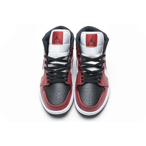 OG Jordan 1 Mid Chicago Black Toe (GS), 554725-069