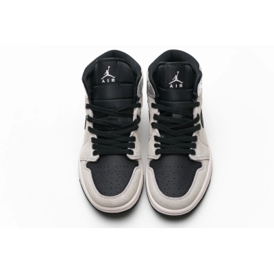 OG Jordan 1 Mid Dirty Powder Iridescent (W), BQ6472-602 02