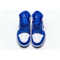 OG Jordan 1 Mid Hyper Royal, 554724-114