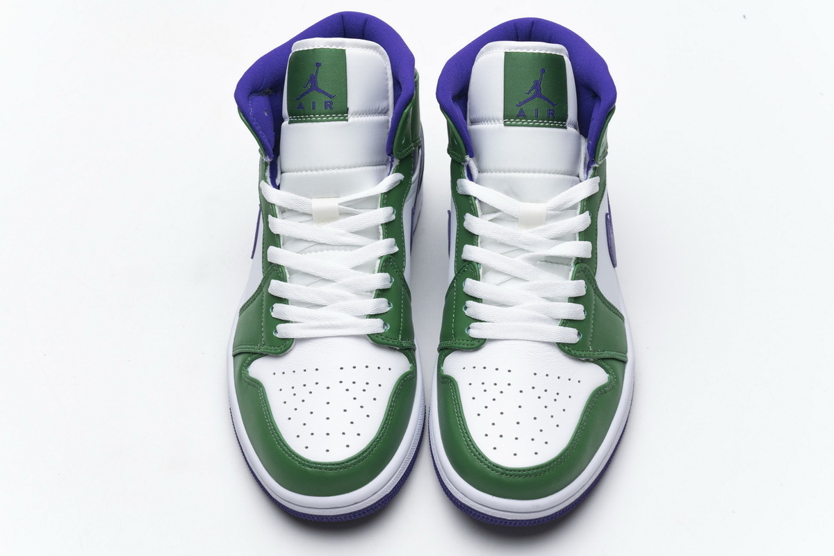 OG Jordan 1 Mid Incredible Hulk (GS), 554725-300