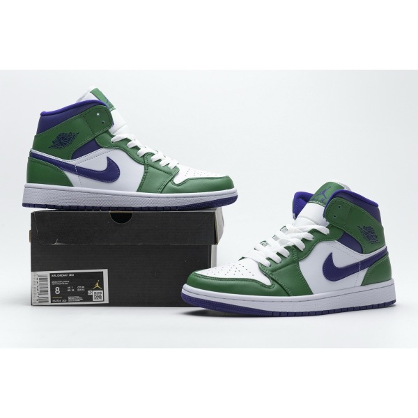 OG Jordan 1 Mid Incredible Hulk (GS), 554725-300