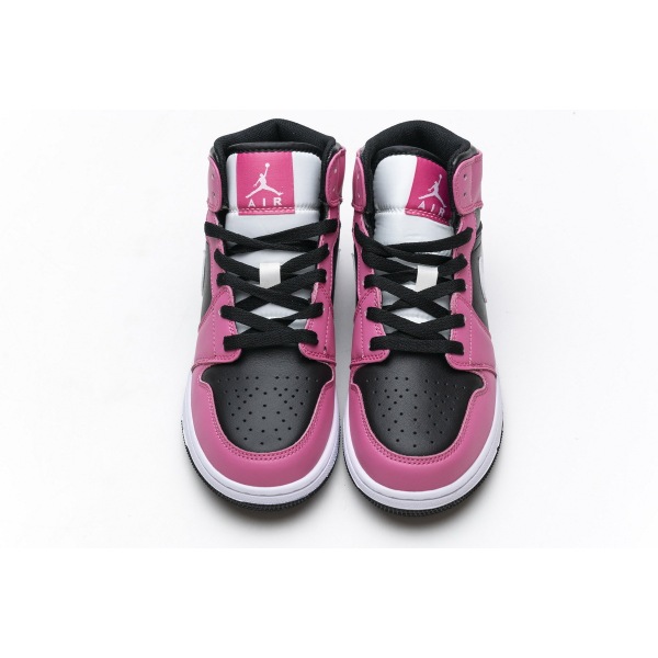 OG Jordan 1 Mid Pinksicle (GS), 555112-002