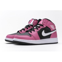 OG Jordan 1 Mid Pinksicle (GS), 555112-002