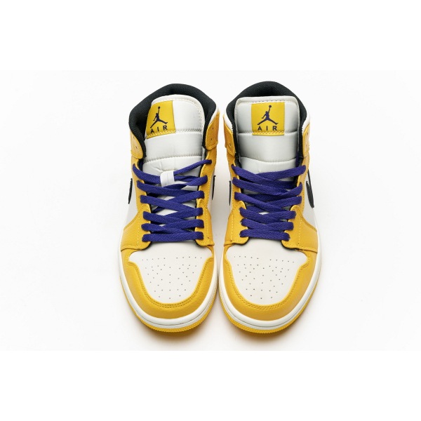 OG Jordan 1 Mid SE Lakers, 852542-700