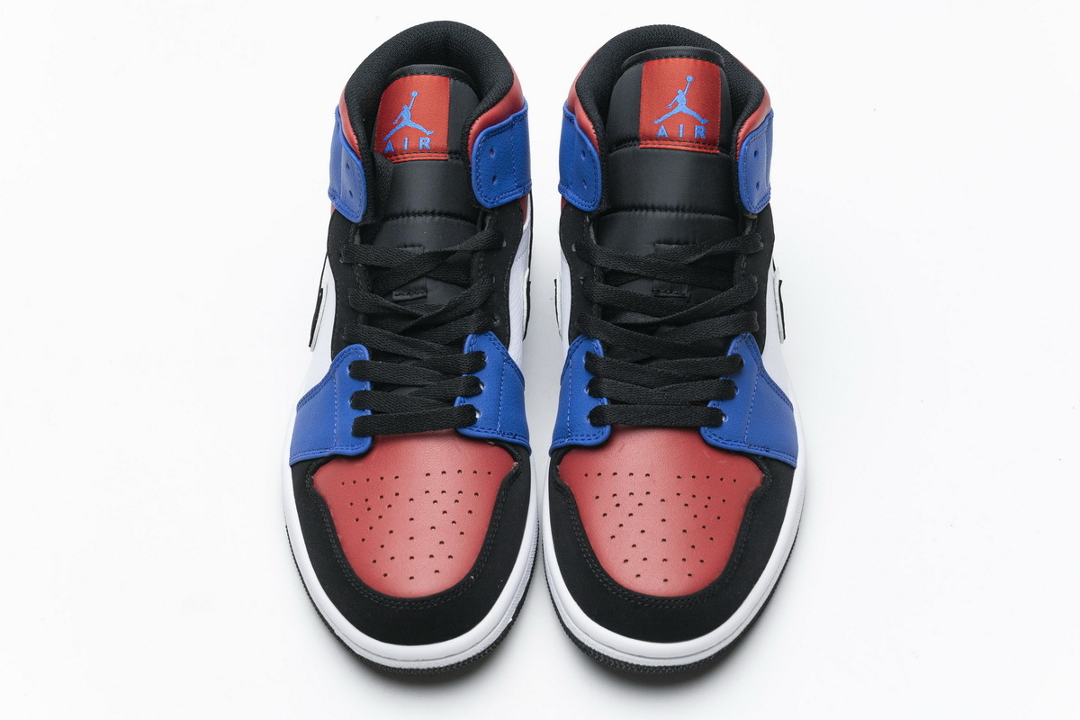 OG Jordan 1 Mid Top 3, 554724-124