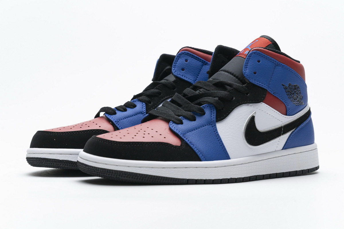 OG Jordan 1 Mid Top 3, 554724-124