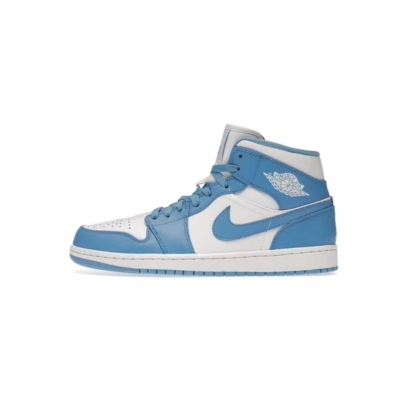 OG Jordan 1 Mid UNC, 554724-106