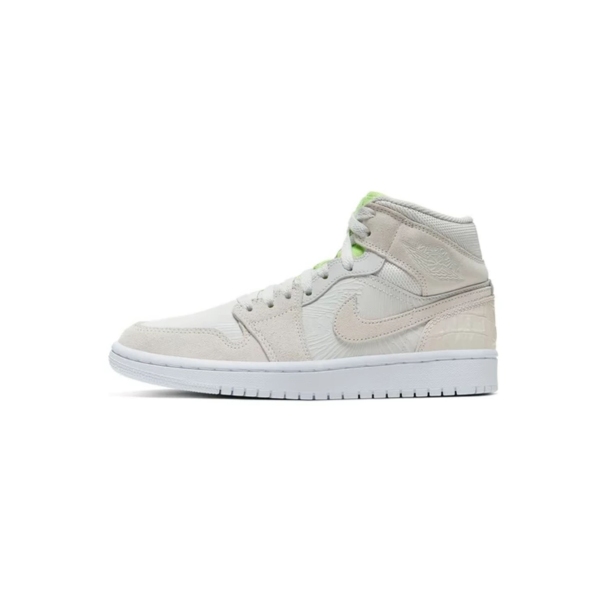 OG Jordan 1 Mid Vast Grey Ghost Green (W), CV3018--001