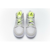 OG Jordan 1 Mid Vast Grey Ghost Green (W), CV3018--001