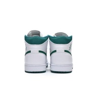 OG Jordan 1 Mid White Mystic Green， CD6759-103