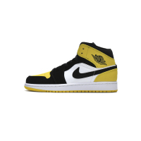 OG Jordan 1 Mid Yellow Toe Black, 852542-071