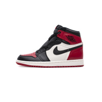 OG Jordan 1 Retro High Bred Toe, 555088-610