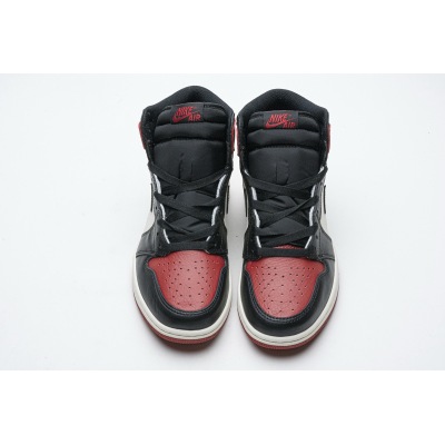 OG Jordan 1 Retro High Bred Toe, 555088-610