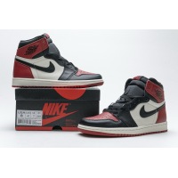 OG Jordan 1 Retro High Bred Toe, 555088-610