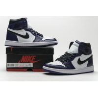 OG Jordan 1 Retro High Court Purple White, 555088-500