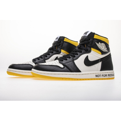 OG Jordan 1 Retro High Not for Resale Varsity Maize, 861428-107