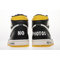 OG Jordan 1 Retro High Not for Resale Varsity Maize, 861428-107