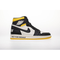 OG Jordan 1 Retro High Not for Resale Varsity Maize, 861428-107