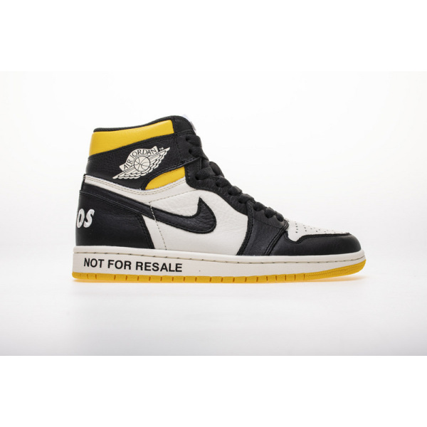 OG Jordan 1 Retro High Not for Resale Varsity Maize, 861428-107