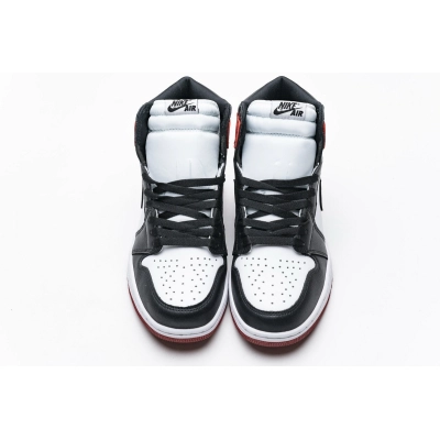 OG Jordan 1 Retro High Satin Black Toe (W), CD0461-016 02