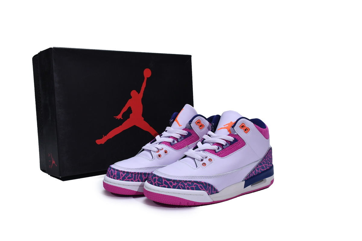 OG Jordan 3 Retro Barely Grape (GS), 441140-500