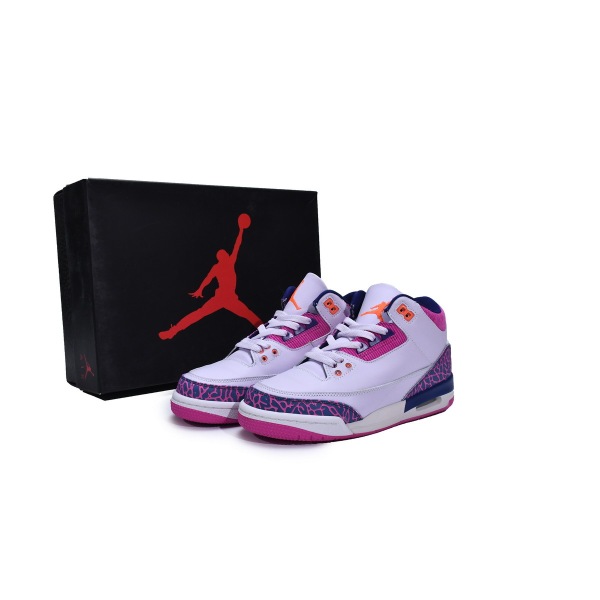 OG Jordan 3 Retro Barely Grape (GS), 441140-500