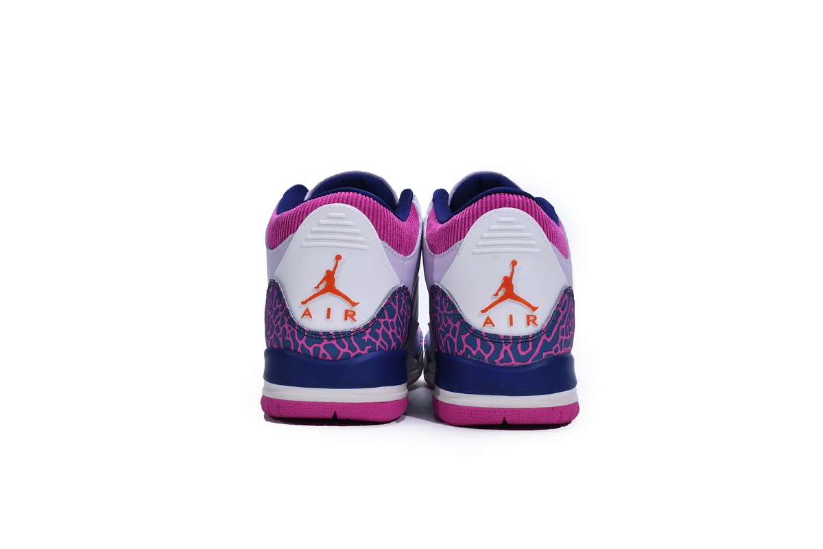 OG Jordan 3 Retro Barely Grape (GS), 441140-500