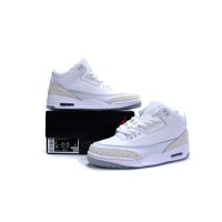 OG Jordan 3 Retro Pure White (2018)，136064-111