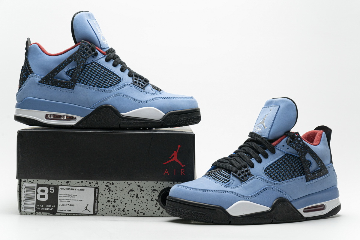 OG Jordan 4 Retro Travis Scott Cactus Jack, 308497-406