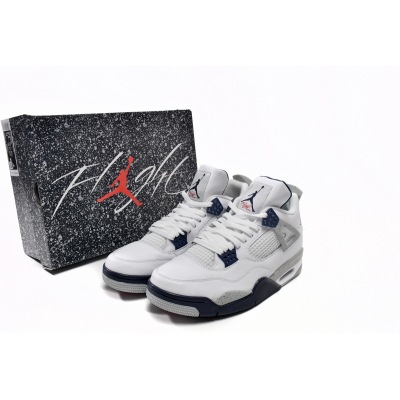 OG Jordan 4 Retro White Midnight Navy,DH6927-140