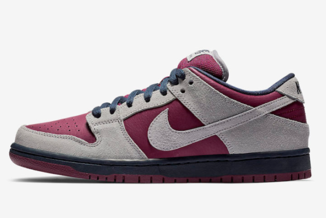 OG SB Dunk Low Atmosphere Grey True Berry，BQ6817-001