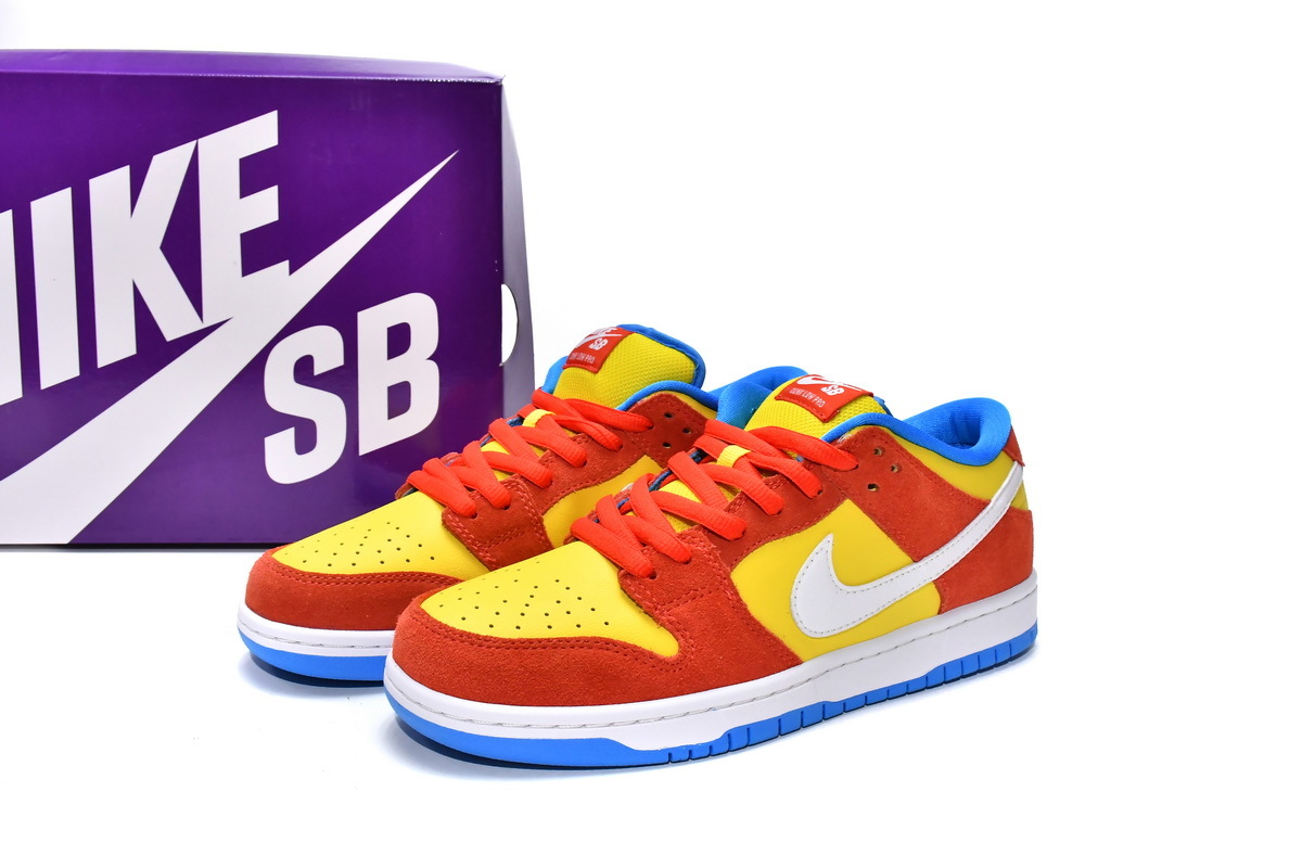 OG SB Dunk Low Pro Bart Simpson,BQ6817-602